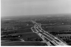 George Bush Turnpike 1989 - Campbell Road foreground, then Holford Rd then North Garland Road.
