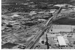 DART light rail station Forest and Jupiter 1989
