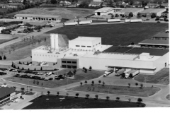 Daisy Sour Cream Plant (Daisy Brands, Inc). Rohde's organic nursery left background 1989