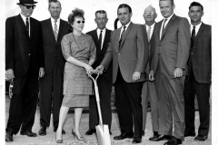 Groundbreaking for Humpty Dumpty grocery store 1966