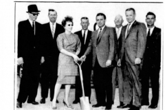 Groundbreaking for Humpty Dumpty grocery store 1966