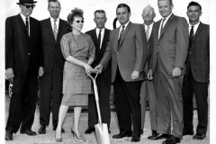 Groundbreaking for Humpty Dumpty grocery store 1966