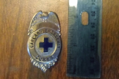 Badge from the Garland Emergency Corps.