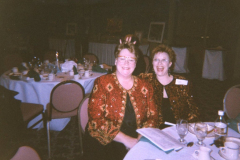 Soroptimist - Galaxy Counseling Center -  women at dinner event