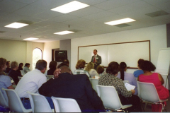 Soroptimist Galaxy Counseling Center meeting 2002
