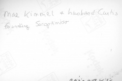 Soroptimist Founder Mae Kimmel