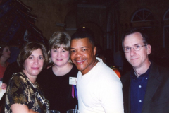 Soroptimists - P. Jarret, T. Worthington, L. Jarret & Tom Shobelock
