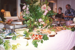 Soroptimists Gala 2004 Buffet Table