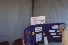 Soroptimists Galaxy Counseling Center booth 2002