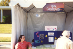 Soroptimists Galaxy Counseling Center booth 2002