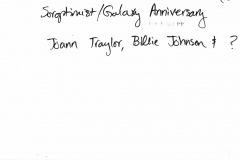 Soroptimist/Galaxy Counseling Center anniversary (15th?) Possibly 1990