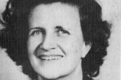 Ella Hickman digital headshot, from the 1946 Garland High School yearbook. Hickman was a lifelong teacher and namesake of Hickman Elementary.