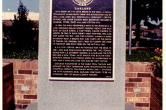 Garland state historical marker dated 1991