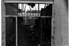 Varo fire damage from the fire that occurred April 1, 1956