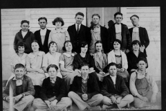 Classmates of  Centerville School circa 1920 - 1930 with male teacher Classmates of  Centerville School circa 1920 - 1930 with male teacher