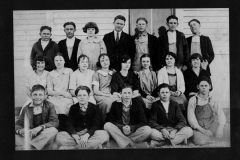 Classmates of  Centerville School circa 1920 - 1930 with male teacher Classmates of  Centerville School circa 1920 - 1930 with male teacher