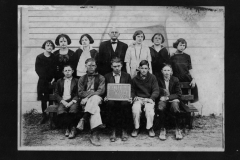 Classmates of  Centerville School circa 1920 - 1930 with male teacher Classmates of  Centerville School circa 1920 - 1930 with male teacher