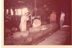 Precision employees at work in the foundry