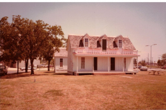 Lyles House in new location June 1984