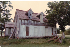 Train Station and Train Car June 1984