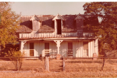Lyles House south by west showing bulldozer in foreground 1978