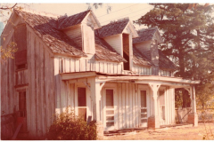 Lyles House front on original site 1978