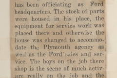 Joe Wood newspaper article