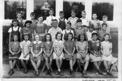 Garland Elementary School class of 1948 4th Grade 1941-1942