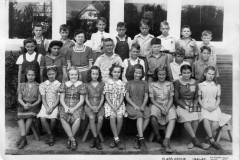 Garland Elementary School class of 1948 4th Grade 1941-1942