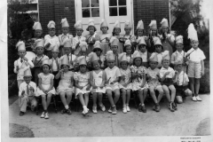 Garland Elementary School Class 1937-38 1st Grade Class with musical instruments