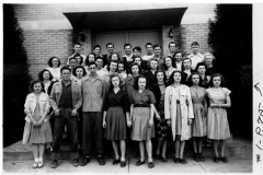 Garland High School students, circa 1938