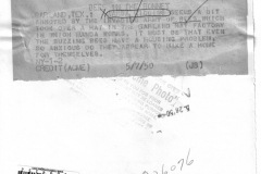 Wanda Wiggins and a Buyer-Rolnick hat covered in bees at the Buyer-Rolnick factory May 7, 1950.