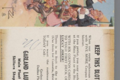 Garland Laundry Blotter