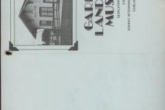 Landmark Museum opening program