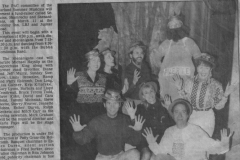 Cast members of the 1994 Sequins, Shamrocks and Shenanigans Garland Summer Musicals annual fundraiser