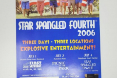 2006 Star Spangled Fourth poster