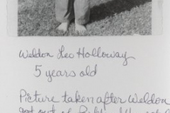 3rd Victim of Polio in Garland - Weldon Holloway