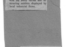 Clipping - Industrial Show Displays being put into place