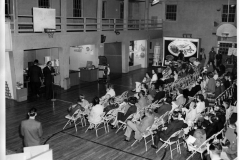J.E. Oster speaking at the opening night of the 7th Annual Industrial Show