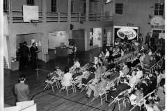 J.E. Oster speaking at the opening night of the 7th Annual Industrial Show