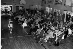 Children modeling playtime costumes at the 7th annual Industrial Show April 1961
