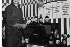 Kraft exhibit of barbecue grill, barbecue sauce and mustard