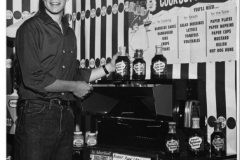 Kraft exhibit of barbecue grill, barbecue sauce and mustard