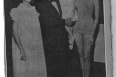 1961 Industrial Show Newspaper clipping "Spring and Summer Fashions were modeled