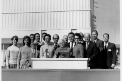 Presentation of the plaque on the naming of the Olinger Power Plant 1967