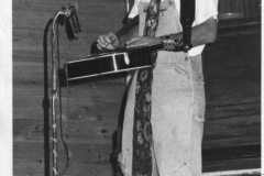 Big G Jamboree - Man playing guitar at Granger Annex Building