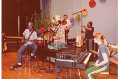 Country Western band at Open House Nov. 1980