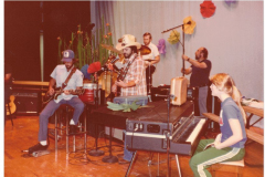Country Western band at Open House Nov. 1980