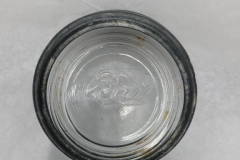 Ball Mason Jar, zinc lid only, ring with glass insert