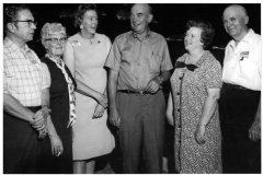 Mable & J.D. Wheeler, Nat & Del Jensen with Rep. and Mrs. Fred Agnich